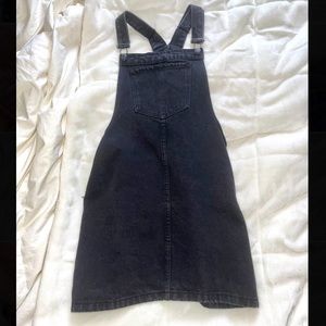 NEVER WORN- Black Overall Dress